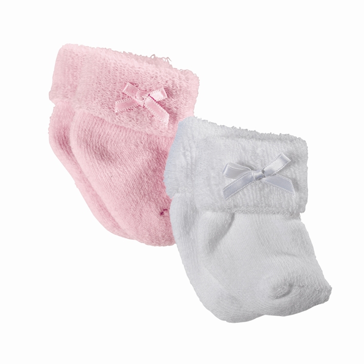 Sokid 2 paari: roosad ja valged