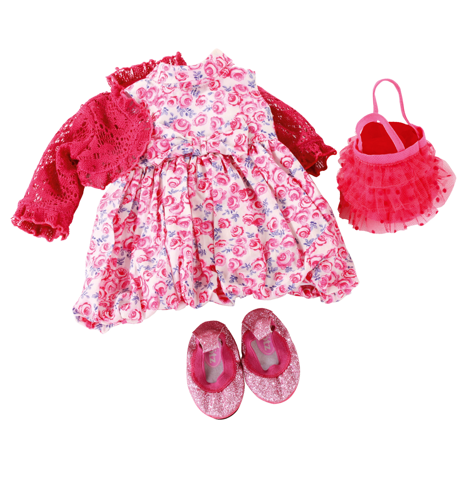 Suvekleit, jakk, kott ja kingad 45-50 cm