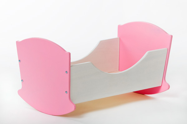 Häll 33cm roosa-valge