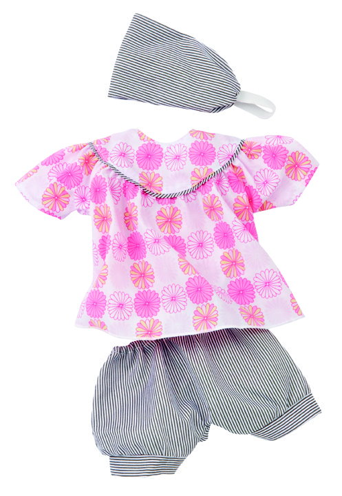 Suvekleit, püksid ja peapael 42-48 cm