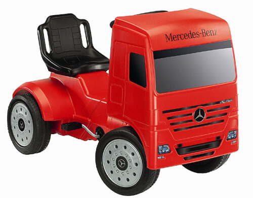 Pedaalauto Ferbedo Mercedes-Benz Actros punane