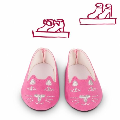 pink kitten ballerina kingad nukule 42-50 cm